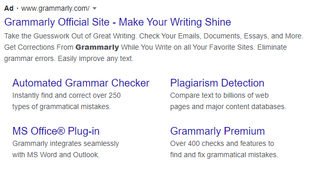 example of a good ad text