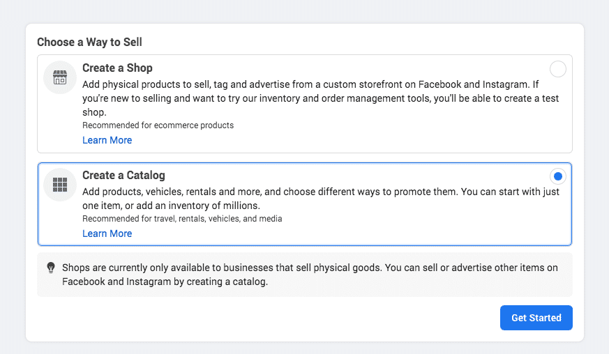 how to create instagram shop