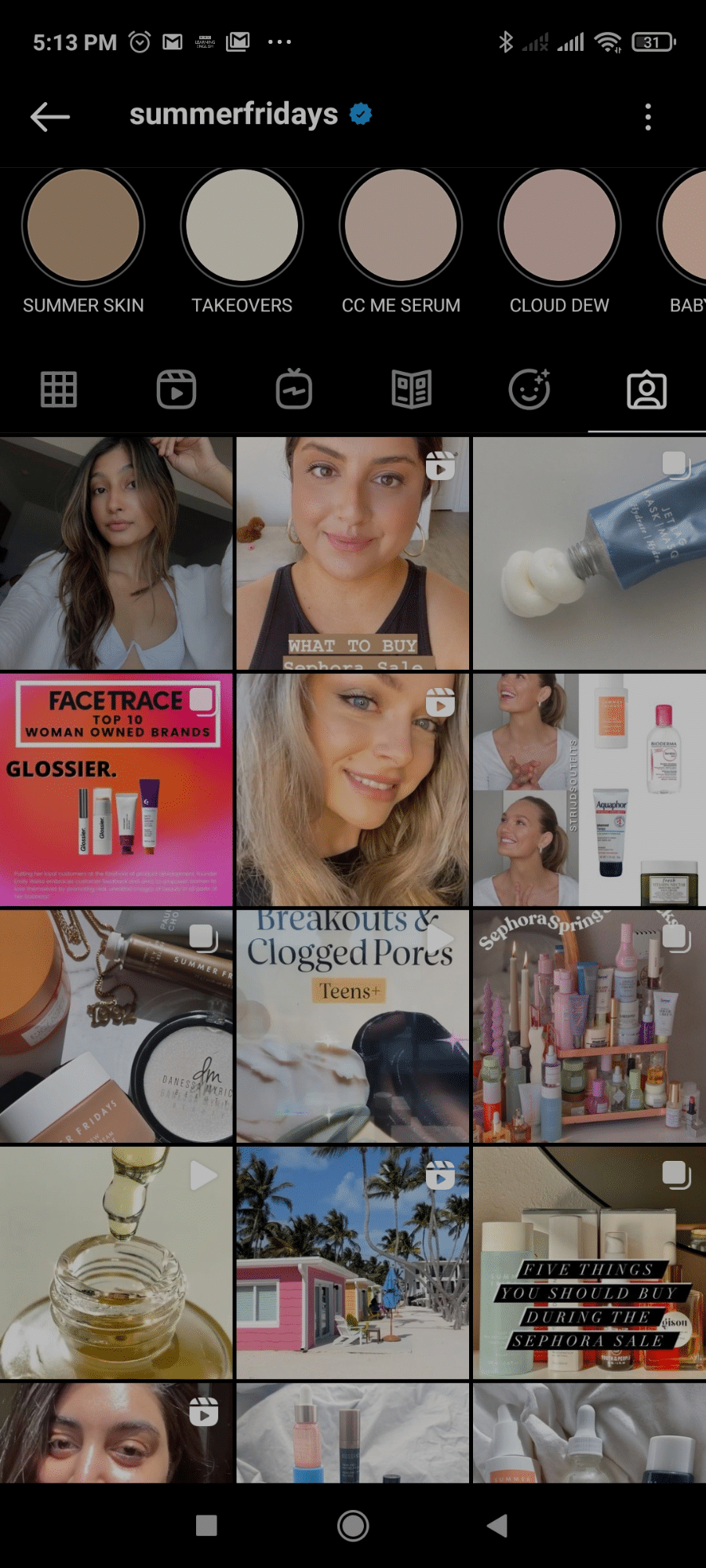 instagram tagged posts