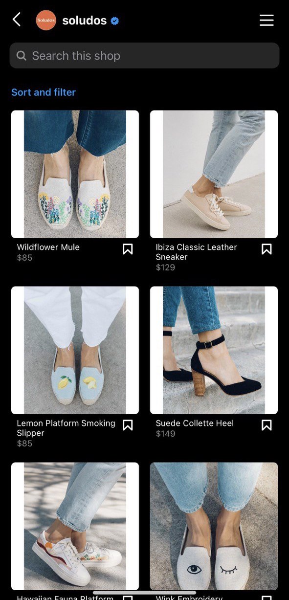 brands that mastered instagram shop