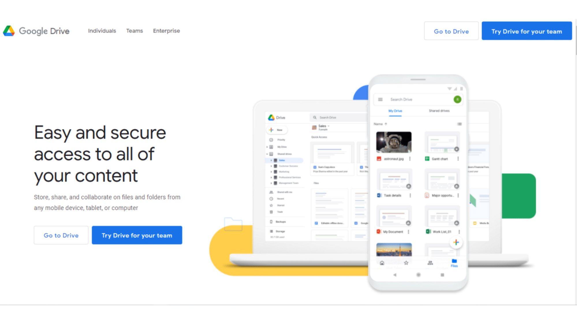 google drive social content calendar