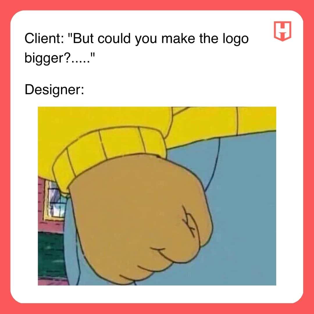Client Designer Meme